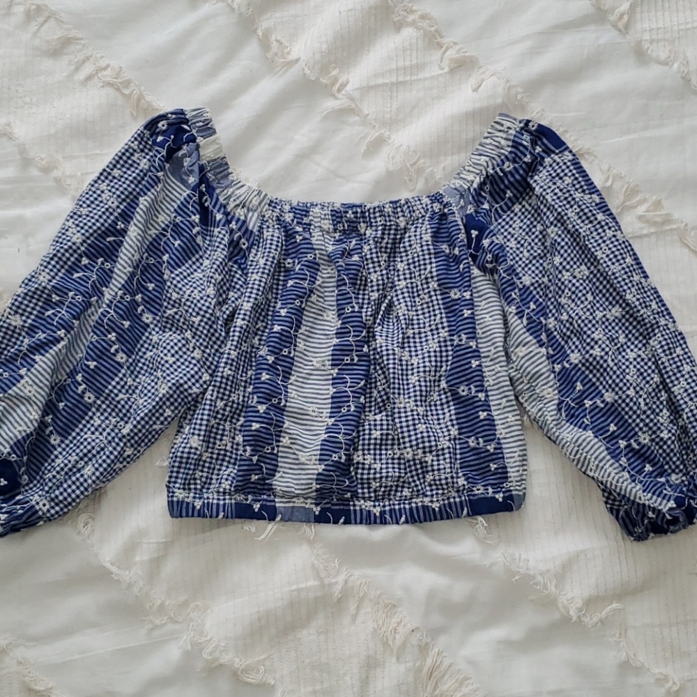 FOREVER 21 Floral Crop Top